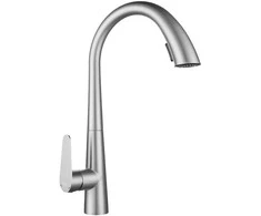 Virtuvinis maišytuvas REA Ross, Brushed Nickel Inox