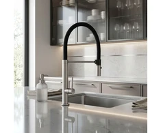 Virtuvinis maišytuvas Rea Viera, Brushed Nickel