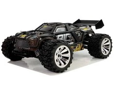 Visureigis su nuotolinio valdymo pultu, 1:18, rudas/geltonas