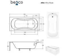 Vonia Besco Aria, 170 x 70 cm