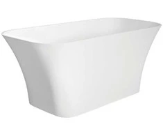 Vonia Besco Assos Matt, 160 x 70 cm, su klik-klak baltas valomu iš viršaus