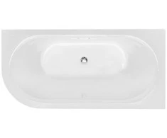 Vonia Besco Avita A-line B&amp;W 170, dešininė, su Klik-klak Graphite su persipylimu slim