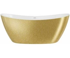 Vonia Besco Ayla Glam Gold, 170 x 80 cm, su baltais dangteliais