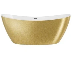 Vonia Besco Ayla Glam Gold, 170 x 80 cm, su grafito spalvos dangteliais