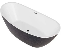 Vonia Besco Ayla Glam Graphite, 170 x 80 cm, su juodais dangteliais