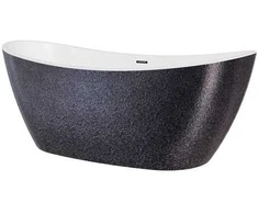 Vonia Besco Ayla Glam Graphite, 170 x 80 cm, su juodais dangteliais