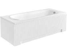 Vonia Besco Bona, 170 x 70 cm, su rifliuota balta apdaila
