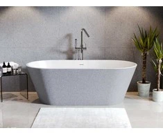 Vonia Besco Deeva Glam Sidabrinis, 150 x 75 cm, su auksiniu dangteliu