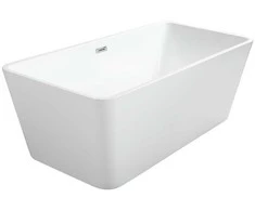 Vonia Besco Evita, 160 x 80 cm, su chrome sifonu