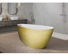 Vonia Besco Goya A-Line Glam Gold, 160 x 73 cm (sifono su persipylimu dangtelis gun metal spalvos)