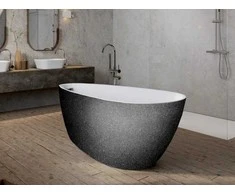 Vonia Besco Goya A-Line Glam Graphite, 160 x 73 cm (sifono su persipylimu dangtelis aukso spalvos)