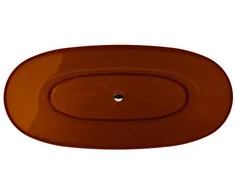 Vonia Besco Mexa Earth Rust, 170 x 78 cm, su chrome sifonu