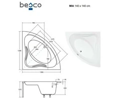 Vonia Besco Mia, 140 x 140 cm