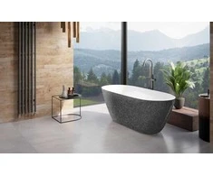 Vonia Besco Moya Glam Graphite, 160 x 70 cm (su Klik-klak Chrome)