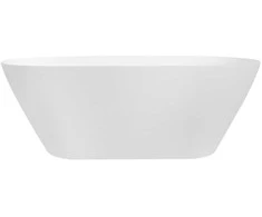 Vonia Besco Moya Matt Baltas, 160 x 70 cm (su Klik-klak Baltas valomu iš viršaus)