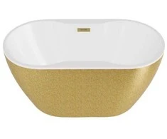 Vonia Besco Navia Glam Gold, 140 x 75 cm, su auksiniais dangteliais