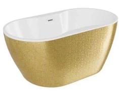 Vonia Besco Navia Glam Gold, 140 x 75 cm, su baltais dangteliais