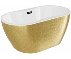 Vonia Besco Navia Glam Gold, 150 x 80 cm, su juodais dangteliais