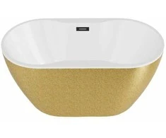 Vonia Besco Navia Glam Gold, 160 x 80 cm, su juodais dangteliais