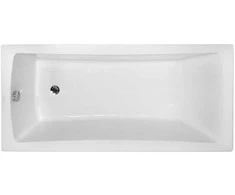 Vonia Besco Optima, 170 x 70 cm, su juoda apdaila