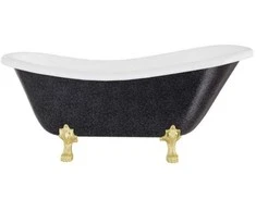 Vonia Besco Otylia Glam 160, Graphite+Gold (be sifono, be persipylimo skylės)