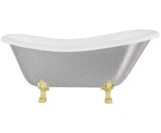 Vonia Besco Otylia Glam 160, Sidabrinis+Gold (be sifono, be persipylimo skylės)