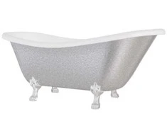 Vonia Besco Otylia Glam 170, Sidabrinis+Chrome (be sifono, su persipylimo skyle)