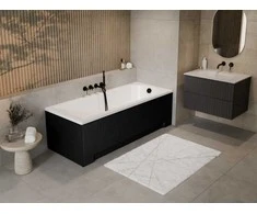 Vonia Besco Shea, 170 x 70 cm, su rifliuota juoda apdaila
