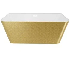 Vonia Besco Varya Glam Gold, 150 x 75 cm, su baltais dangteliais