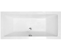 Vonia Besco Vera, 170 x 75 cm, su sifonu su pripildymu chrome