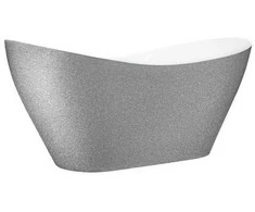 Vonia Besco Viya Glam 170 Sidabrinis, su Klik-klak Chrome