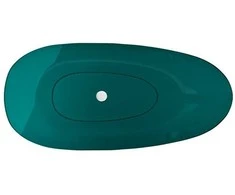 Vonia Besco Xara Ocean Breeze, 160 x 75 cm, su baltu dangteliu
