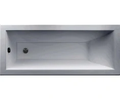 Vonia Mexen Cubik, 160x70 cm, Baltas+Chrome