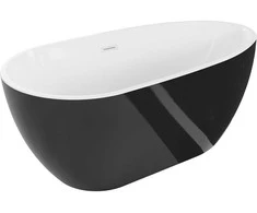 Vonia Mexen Eos, 170 x 75 cm, Baltas/Juodas + Baltas persipylimas