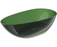 Vonia Mexen Glass Forest Transparent, 170 x 85 cm, su chromo dangteliu