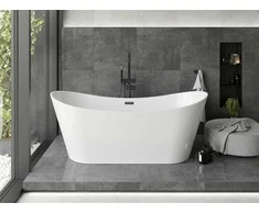 Vonia Mexen Montana, 180 x 80 cm, Baltas+Chrome
