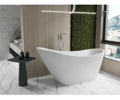 Vonia Mexen Oviedo, 170x76 cm, Baltas+Chrome