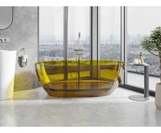 Vonia Mexen Pure Honey Transparent, 170 x 80 cm, korek chrom - 58071708015