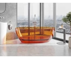 Vonia Mexen Pure Rust Transparent, 170 x 80 cm, korek chrom - 58071708006
