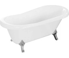Vonia Mexen Retro, 170x75 cm, Baltas+Chrome