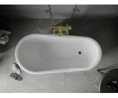 Vonia Mexen Retro, 170x75 cm, Baltas+Gold