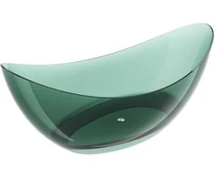 Vonia Mexen Vea Teal Transparent, 180 x 80 cm, su chromo dangteliu - 58091808011