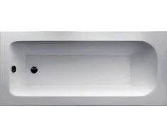 Vonia Mexen Vega, 180x80 cm, Baltas+Chrome