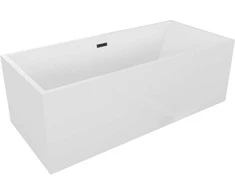 Vonia Mexen Vigo, 178,5 x 80 cm, Baltas + Juodas persipylimas