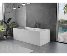 Vonia Mexen Vigo, 178,5 x 80 cm, Baltas + Gun metal persipylimas