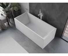 Vonia Mexen Vigo, 178,5 x 80 cm, Baltas + Baltas persipylimas