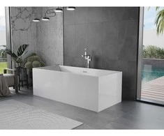Vonia Mexen Vigo, 178,5 x 80 cm, Baltas + Chrome persipylimas