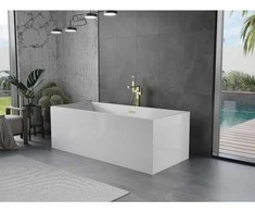 Vonia Mexen Vigo, 178,5 x 80 cm, Baltas + Gold persipylimas