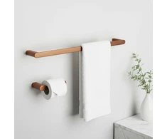 Vonios kambario aksesuarų rinkinys Rea Mati, Brushed Copper, 4 dalys