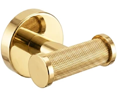 Vonios kambario dvigubas kabliukas Rea Modern 6612, Gold